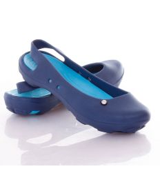 Kis köves, balerina fazonú női gumi cipő vagy vizicipő (T428)