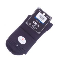 Férfi gumi nélküli pamut normál zokni (MP1006)